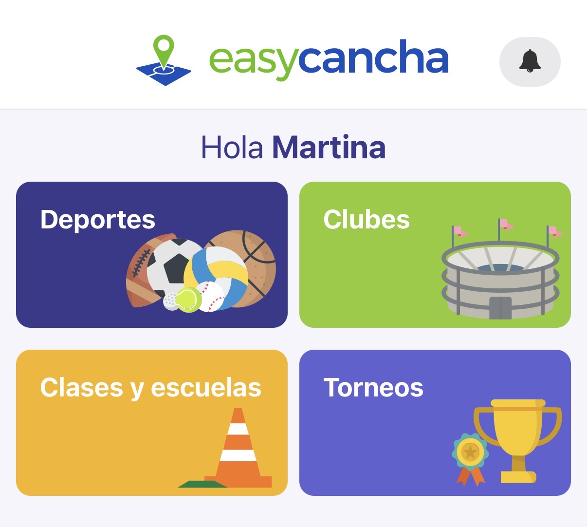 Inicia sesión en easycancha